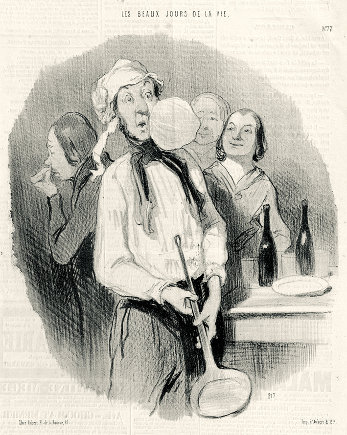  奥诺雷·杜米埃 Honore Daumier ——煎饼